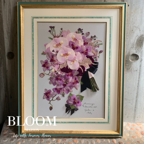 キングプロテアのシャビーピンクブーケ 易く 