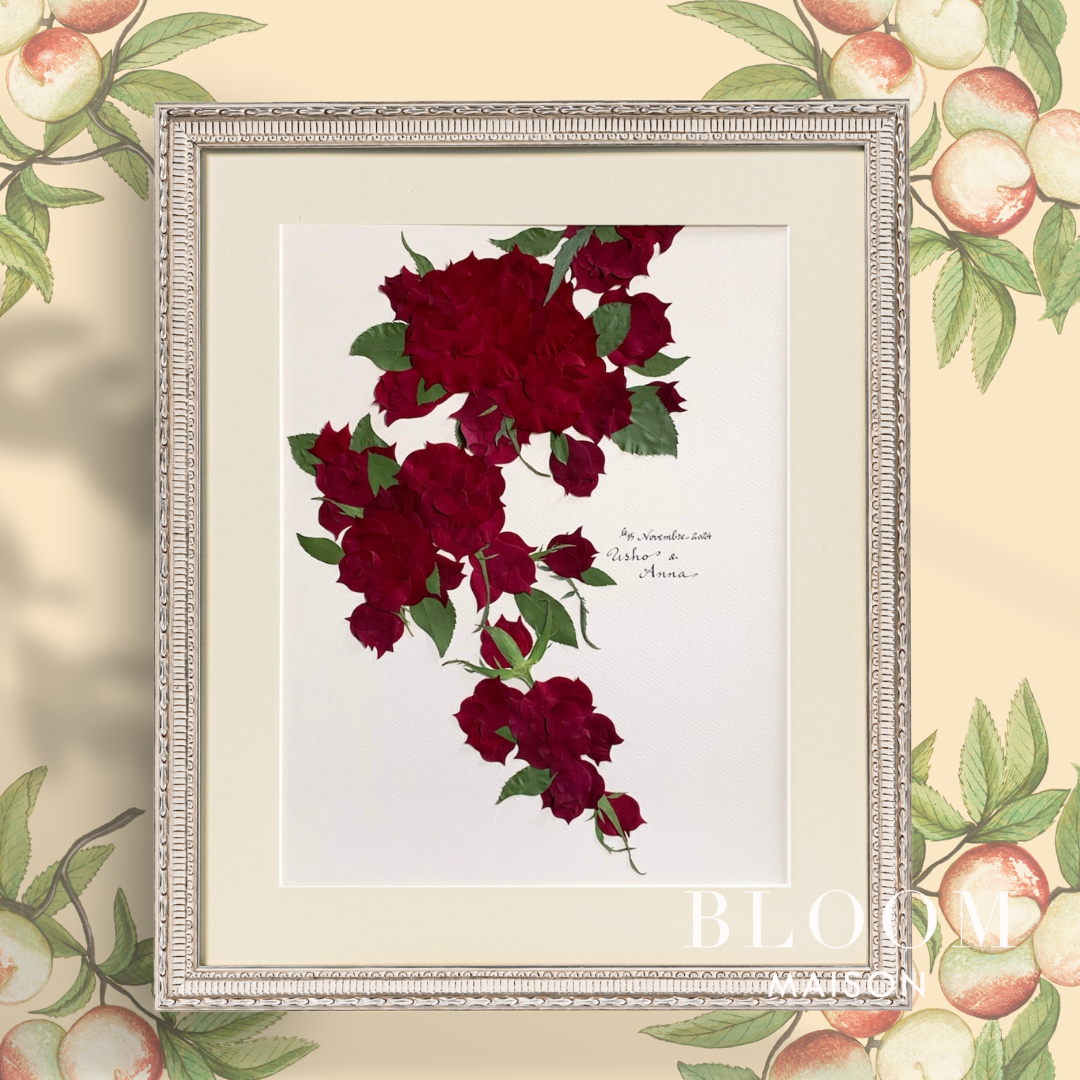 東京で押し花持ち込みができる！プロポーズの花束を保存するならここ！